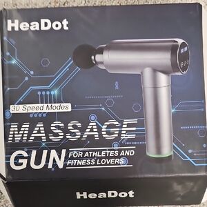 HeaDot Silver Massage Gun